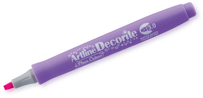 Artline Decorite 3.0 púrpura neón