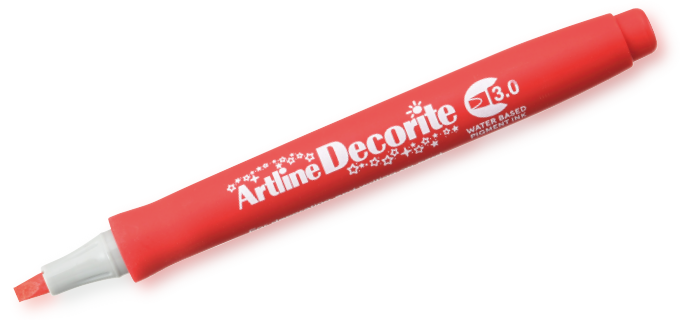 Artline Decorite 3.0 roja