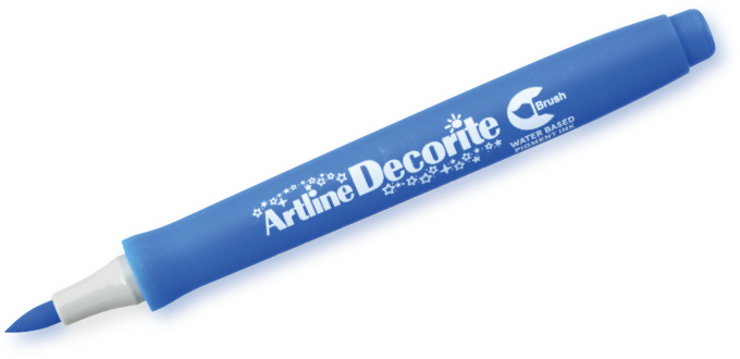 Artline Decorite Brush blue