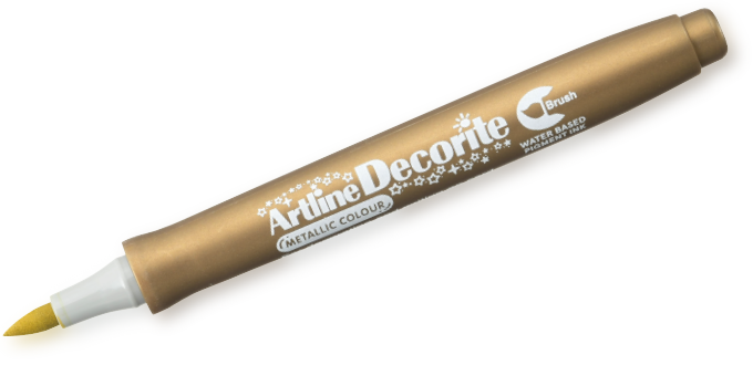 Artline Decorite Brush ORO